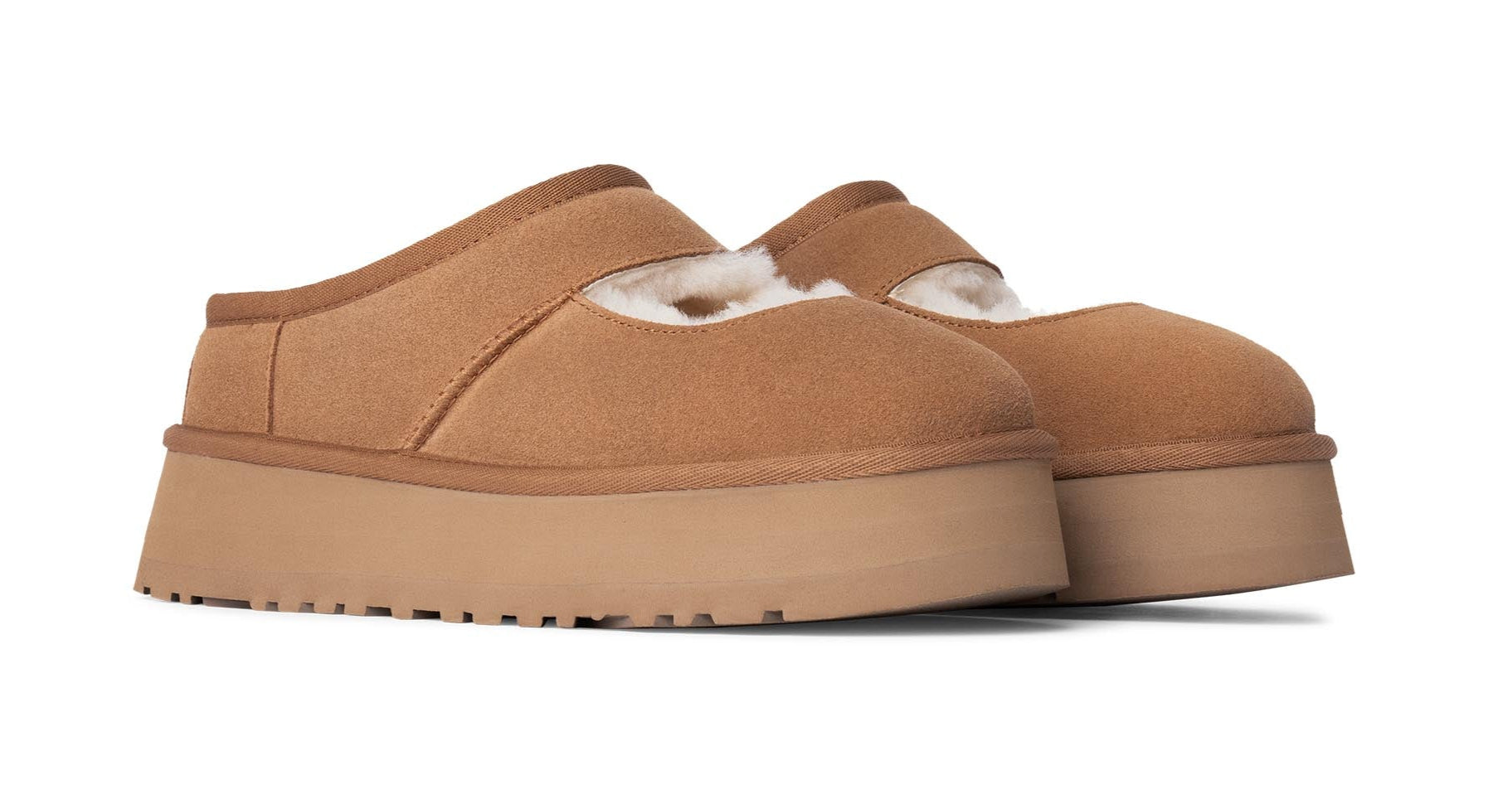 W Bea Mary Jane sko - Chestnut